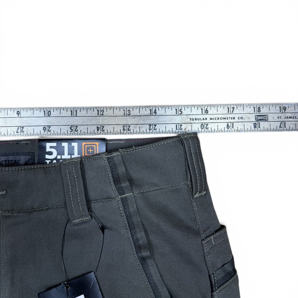 5.11 Tactical Triumph Short Womens 8 Charcoal Gray Outdoor Utility Hiking Shorts - Picture 3 of 7